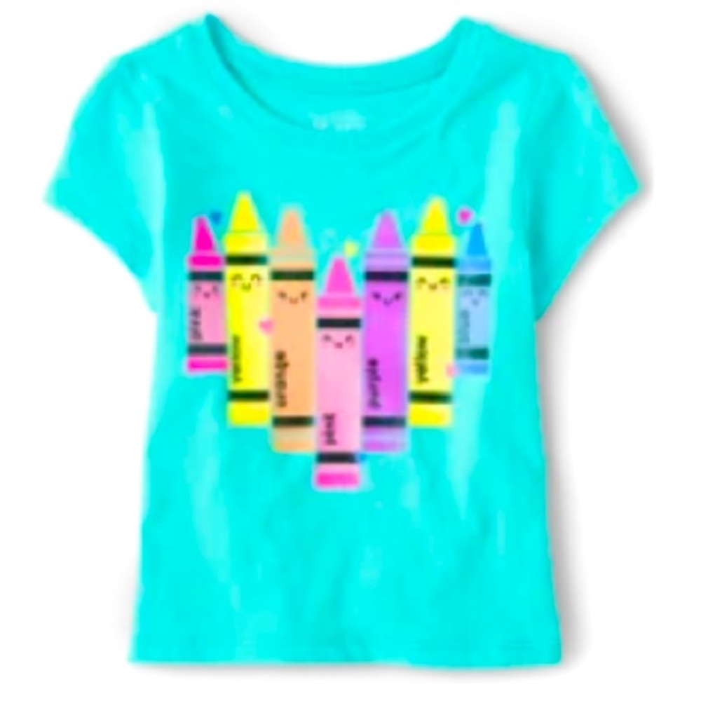 New size 3t crayon shirt